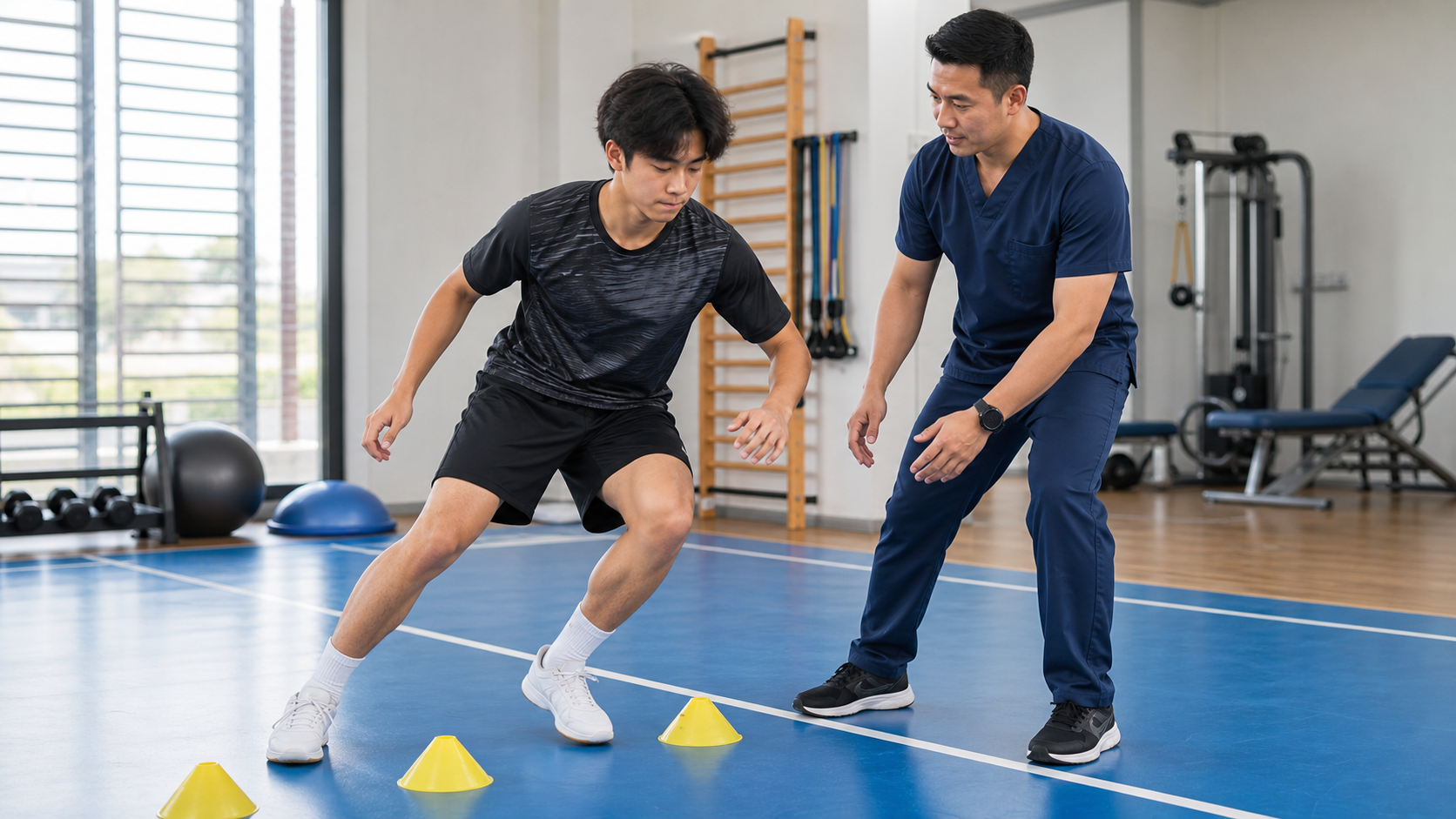 Sports physiotherapy guide cover for Seremban and Nilai with return to play testing